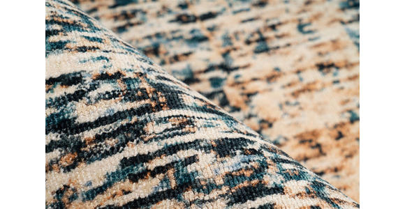 FLACHWEBETEPPICH 80/150 cm Blau, Beige  - Blau/Beige, Basics, Textil (80/150cm) - Novel