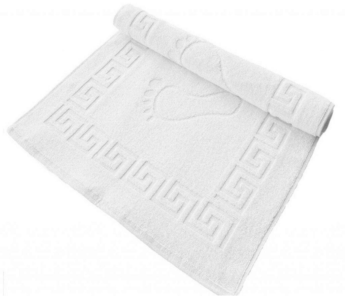 PROSOP DE BAIE 50/70 cm alb  - alb, Basics, textil (50/70cm)