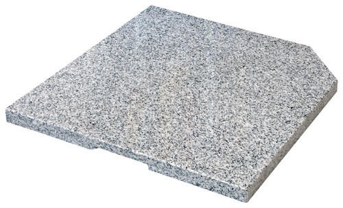 BESCHWERUNGSPLATTE Granit Grau - Grau, Basics, Stein (50/4/50cm) - Doppler