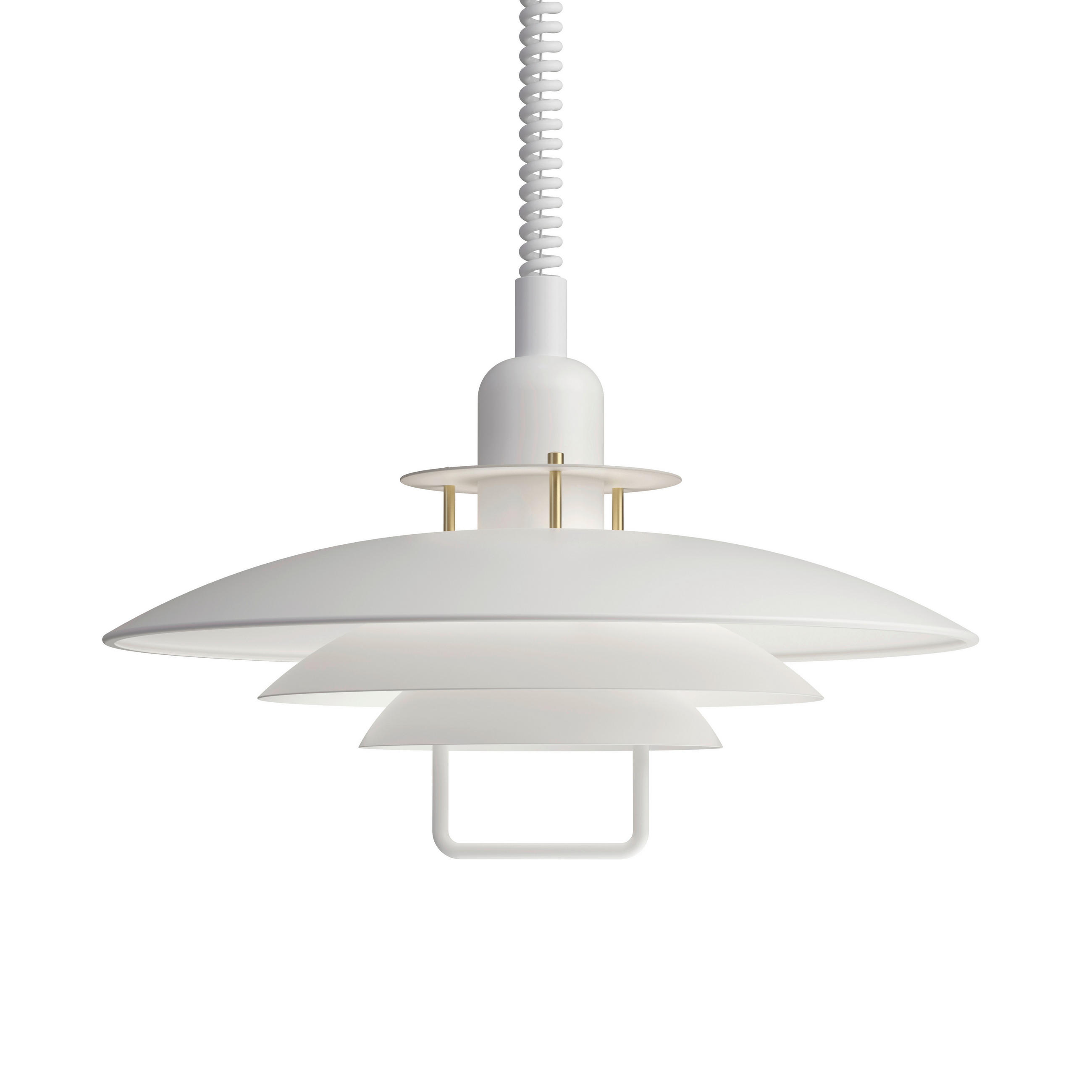 HÄNGELEUCHTE Primus II 43/150 cm   - Weiß, KONVENTIONELL, Metall (43/150cm) - Belid