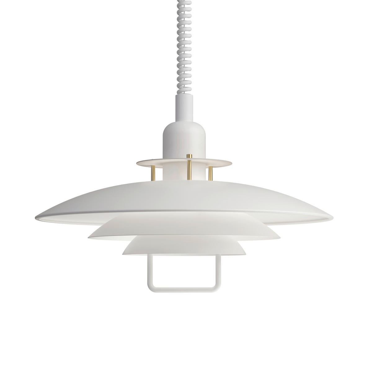 HÄNGELEUCHTE Primus II 43/150 cm   - Weiß, KONVENTIONELL, Metall (43/150cm) - Belid