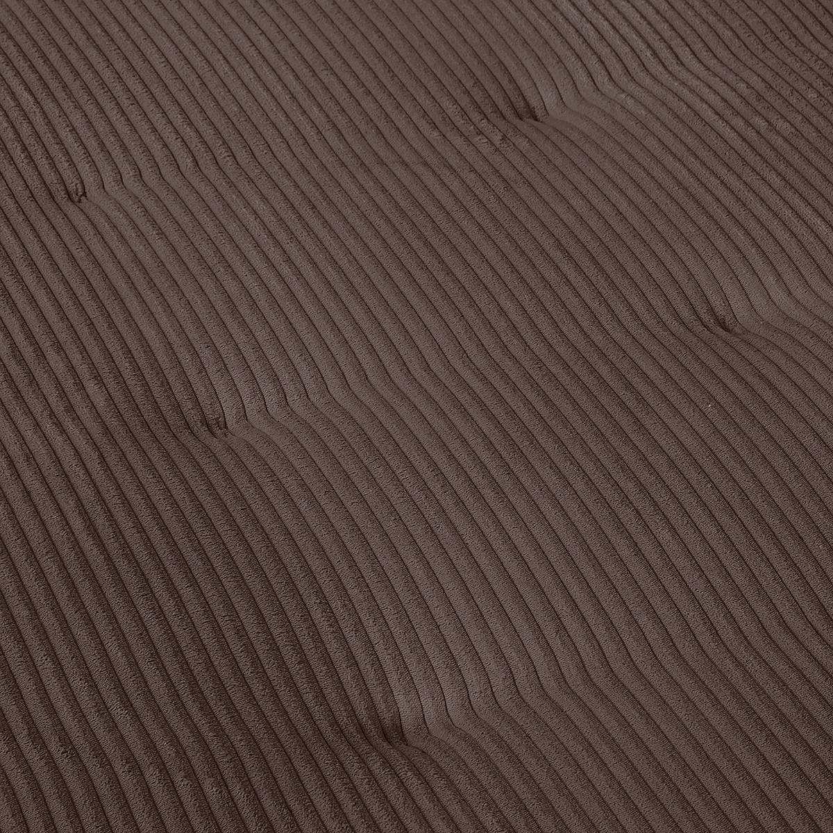 ECKSOFA Ariella Braun Cord  - Naturfarben/Braun, Design, Holz/Textil (231/161cm) - Livetastic