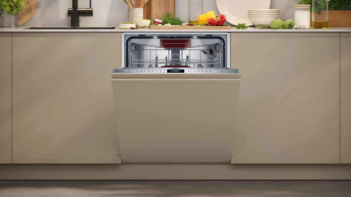 GESCHIRRSPÜLER S157ZCX01E  - Edelstahlfarben, Basics, Metall (59,8/81,5/55,0cm) - Neff
