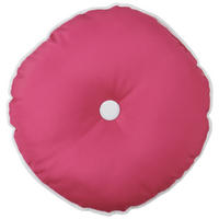 OUTDOOR-KISSEN in Magenta Uni  - Magenta, Basics, Textil (40cm) - Esposa
