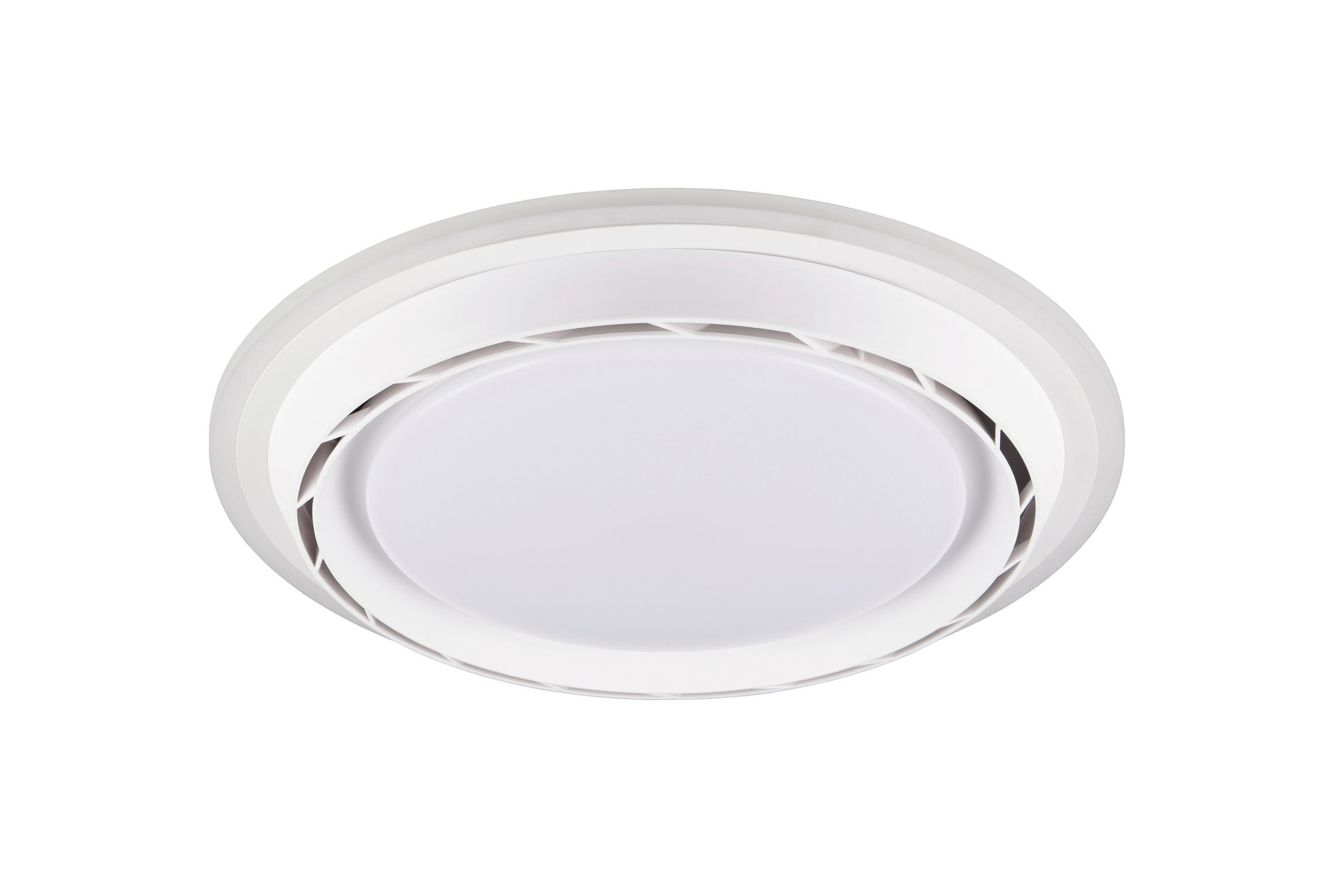 DECKENVENTILATOR - Weiß, Design, Kunststoff (48.5/17cm)