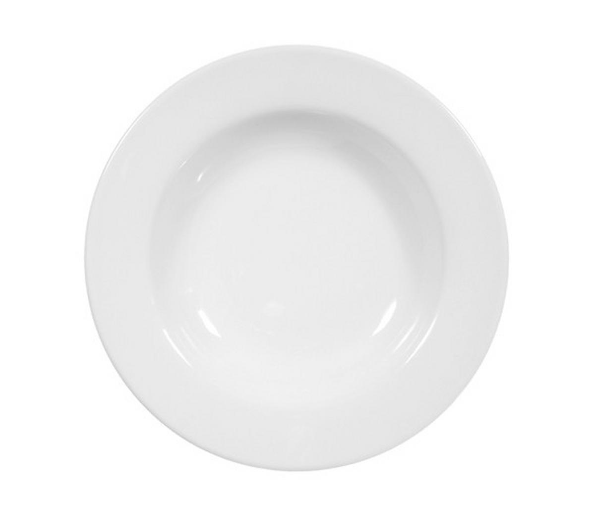 SUPPENTELLER Rondo Porzellan  - Weiß, Basics, Keramik (23cm) - Seltmann Weiden