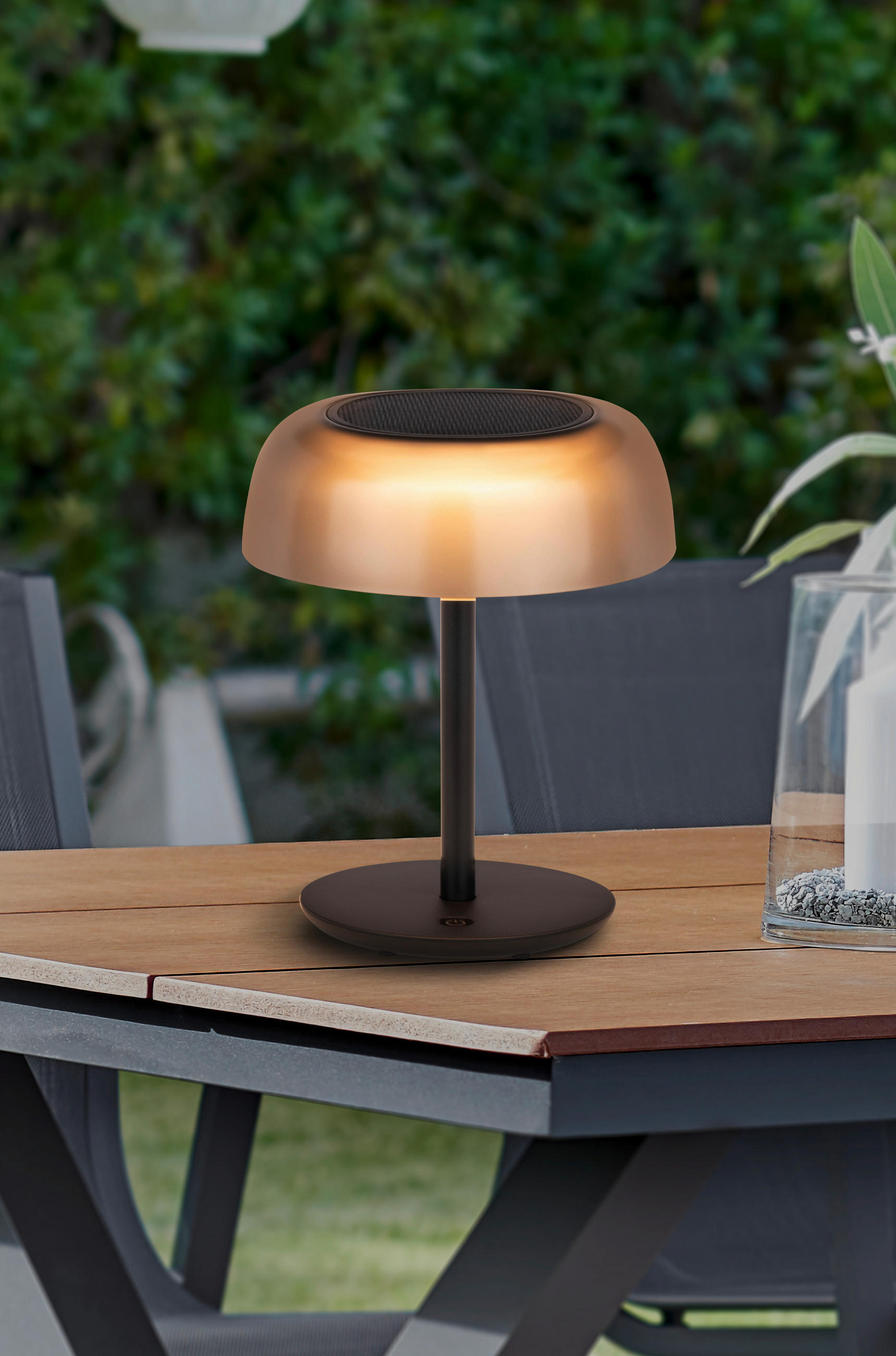 SOLÁRNÍ SVÍTIDLO,  - černá, Basics, kov/plast (18cm) - Ambia Garden