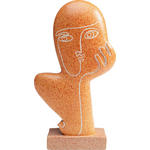 SKULPTUR - Braun, MODERN, Kunststoff (16/27/6cm) - Ambia Home