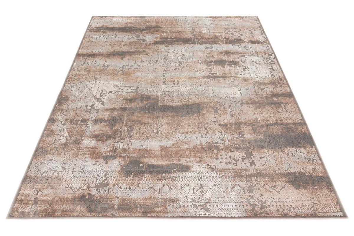 VINTAGE-TEPPICH 200/290 cm My Jewel of Obsession  - Taupe, Konventionell, Textil (200/290cm)