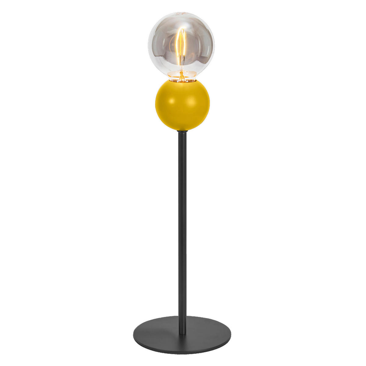 TISCHLEUCHTE 15/40 cm   - Gelb, Design, Metall (15/40cm) - Osram