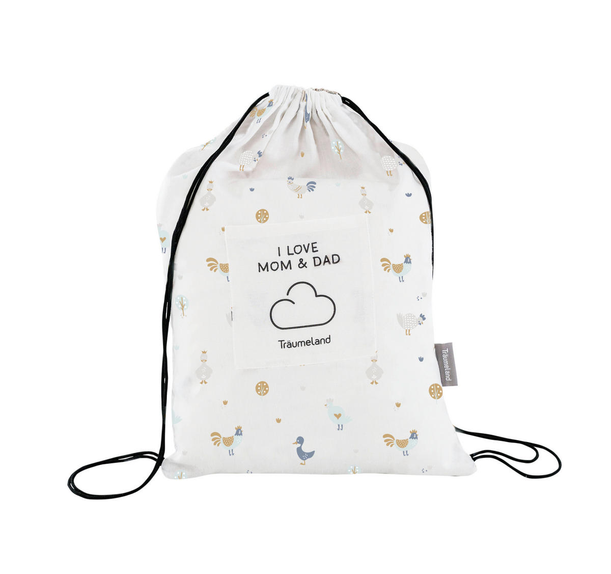 BABYBETTWÄSCHE 80/80 cm  - Multicolor/Weiß, Basics, Textil (80/80cm) - Träumeland
