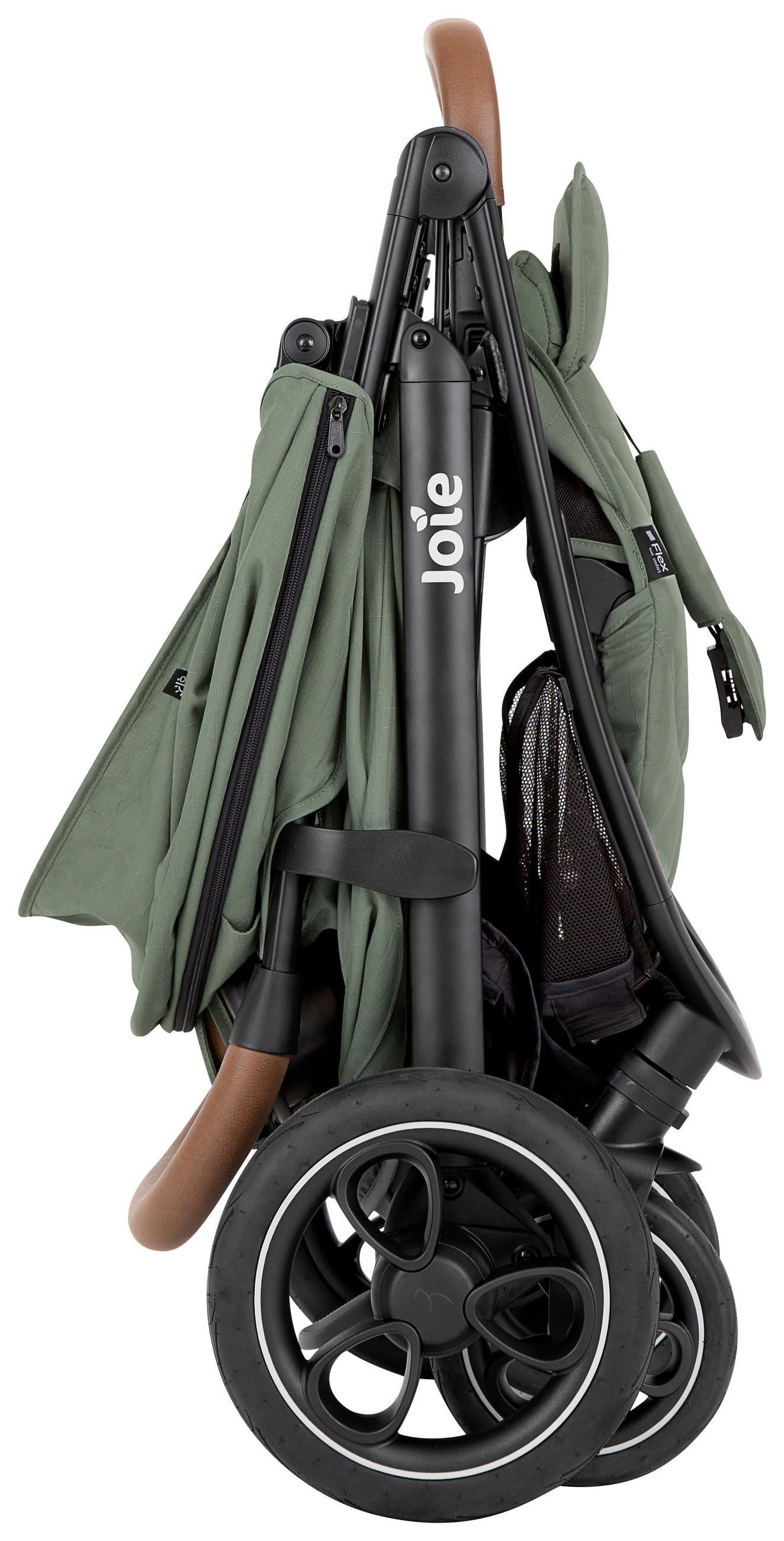 Thumbnail - Joie Buggy Litetrax Pro, Grün, Textil, 58x103x93.6 cm, EN 1888, Feststellbremse, Fußstütze abklappbar, Federung, 5-Punkt...