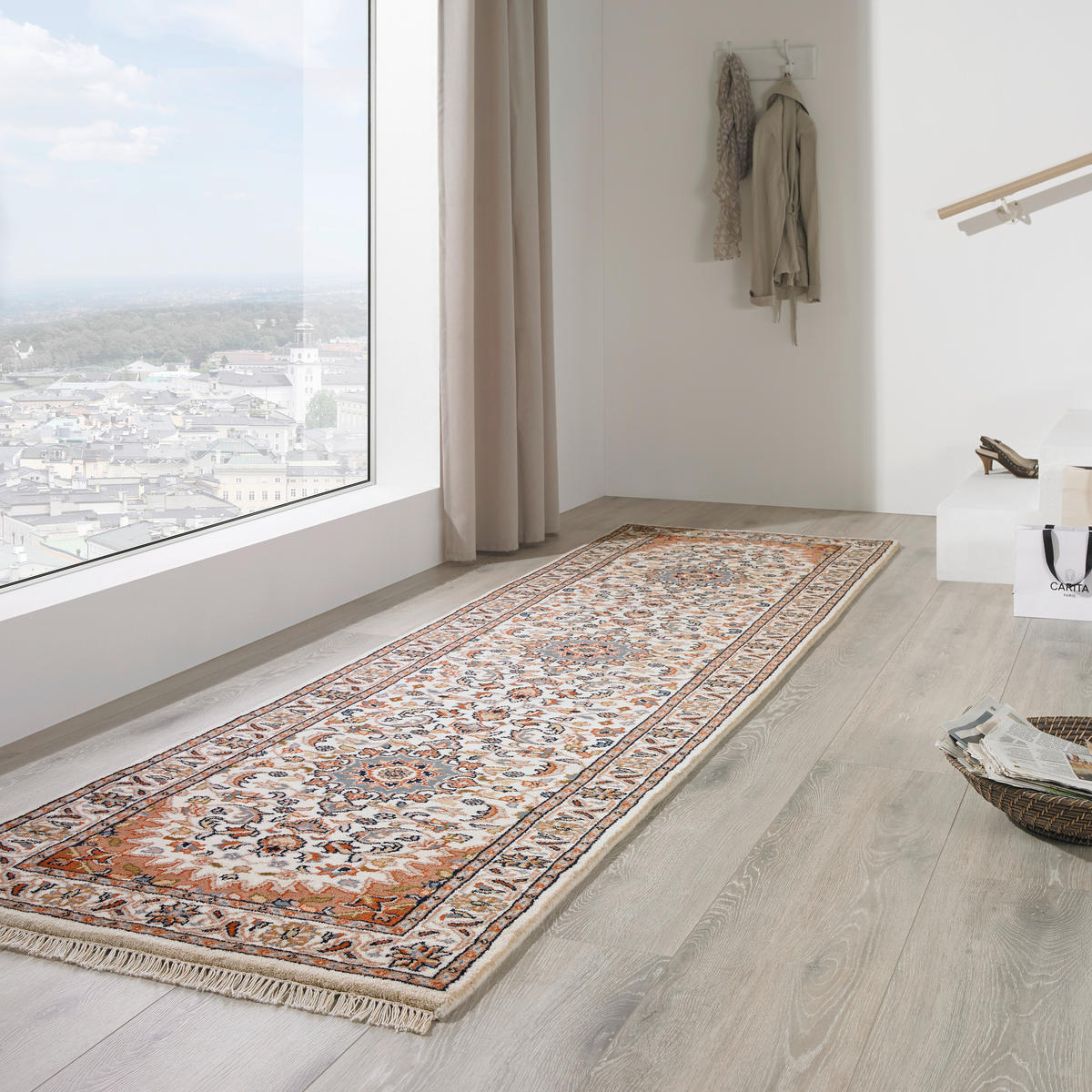 ORIENTALISK MATTA 80/300 cm Nain Cream  - cremefärgad, Lifestyle, textil (80/300cm) - Cazaris