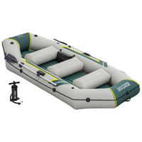 KAJAK  - Grau, KONVENTIONELL, Kunststoff/Metall (320/148/74cm) - Bestway