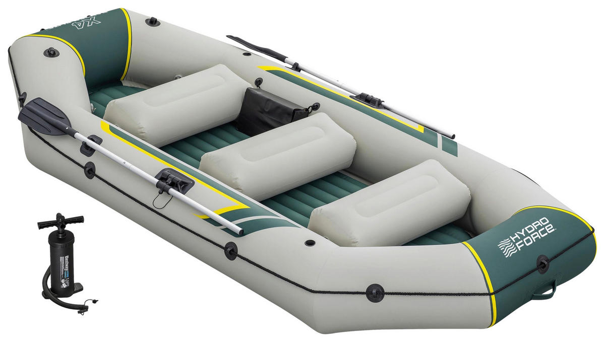 KAJAK  - Grau, KONVENTIONELL, Kunststoff/Metall (320/148/74cm) - Bestway