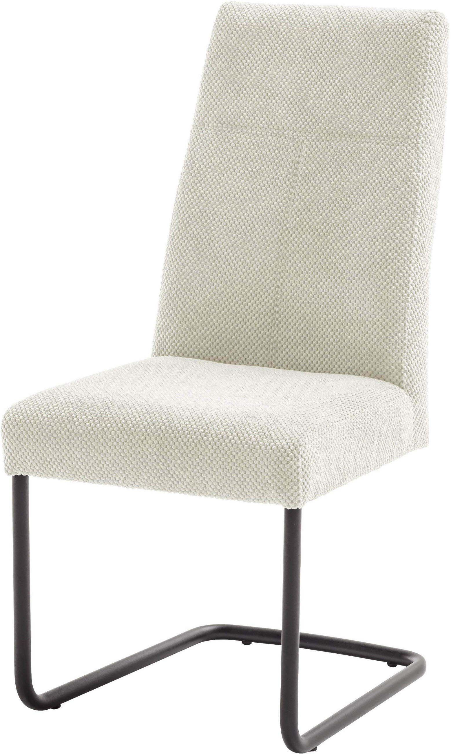 SCHWINGSTUHL  in Cord  - Ecru/Schwarz, MODERN, Textil/Metall (50/102/63cm) - Carryhome