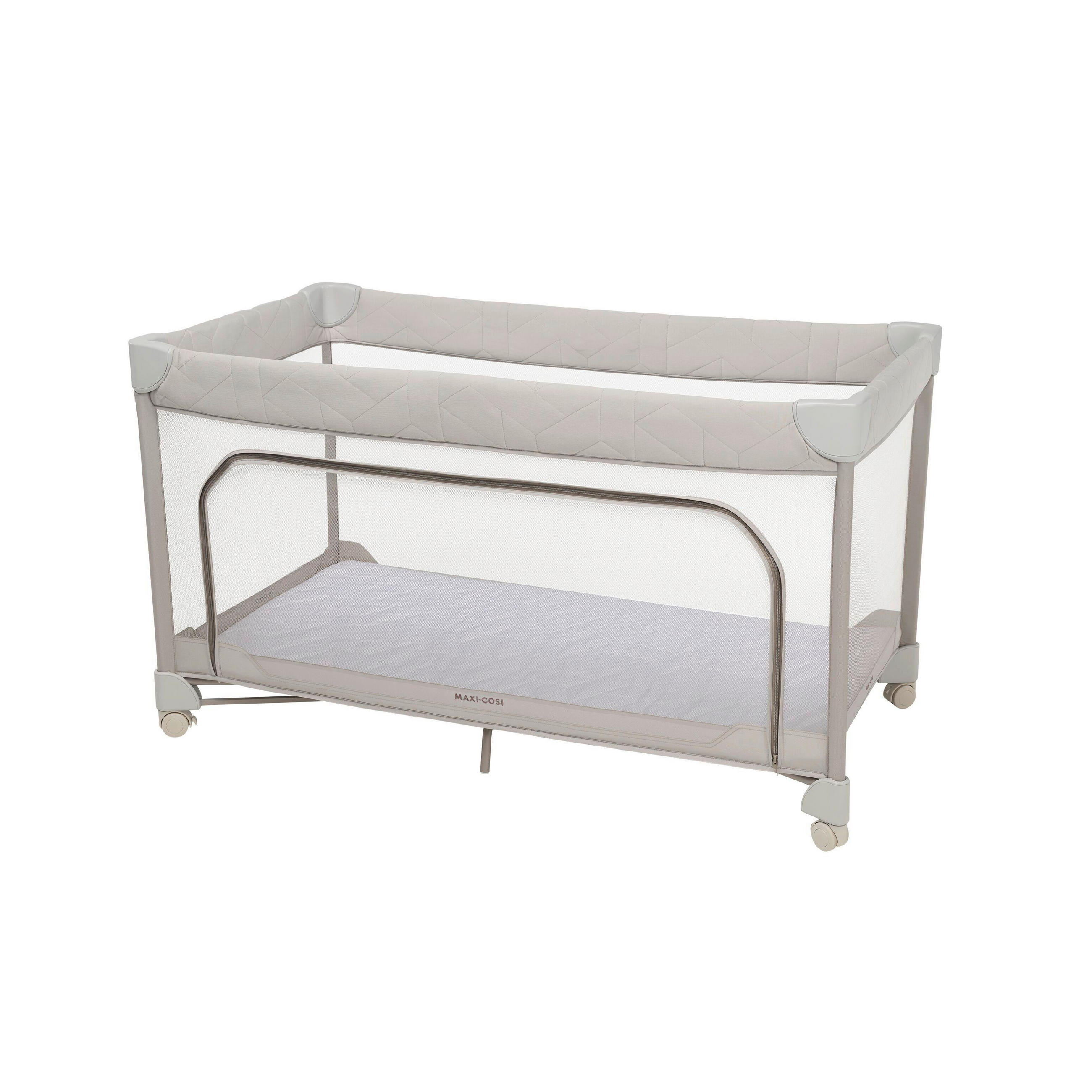 REISEBETT Merlin Creme  - Creme, Basics, Kunststoff/Textil (65/125/73cm) - Maxi-Cosi