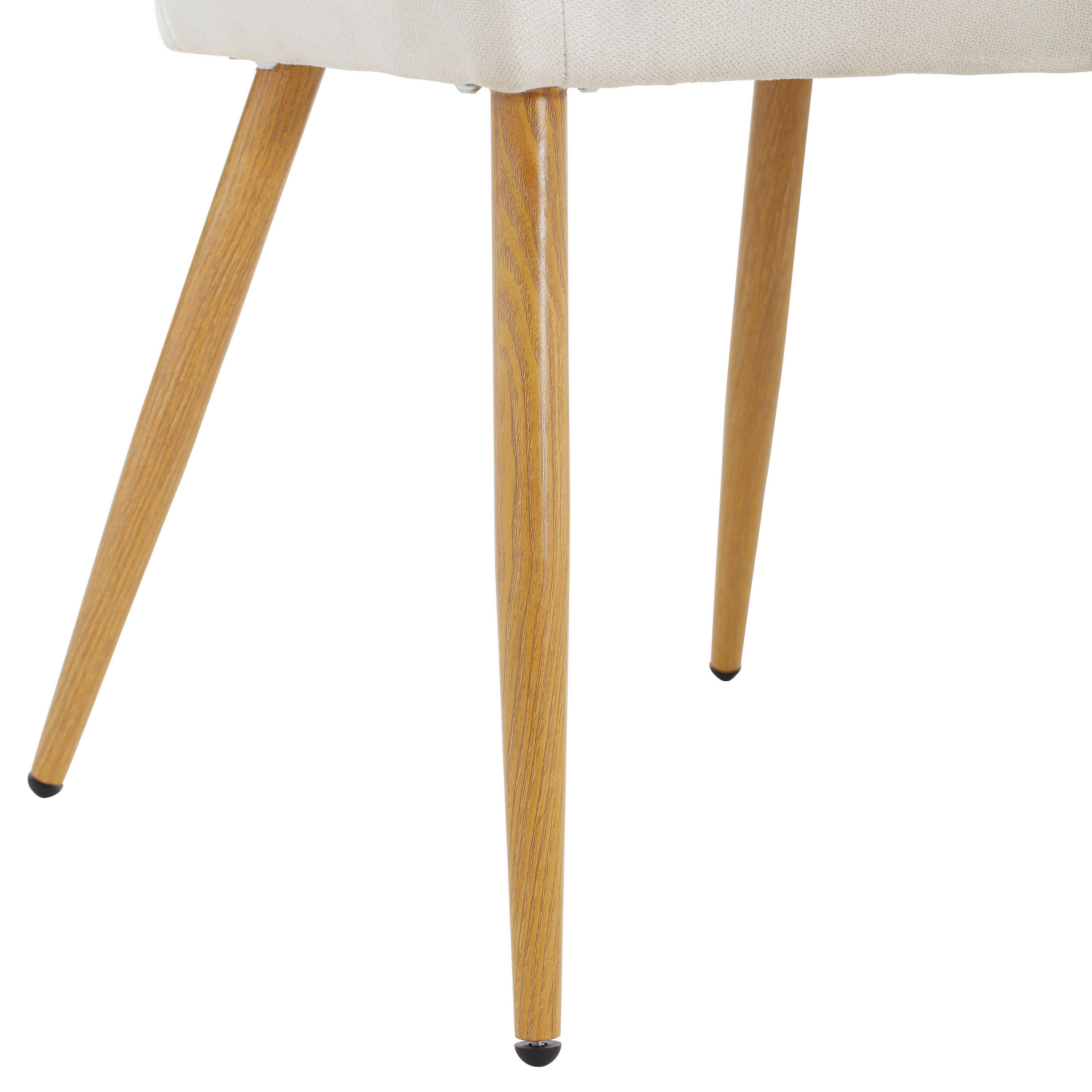 ARMLEHNSTUHL  in Eisen Samt  - Eichefarben/Beige, MODERN, Textil/Metall (57/82/60cm) - MID.YOU
