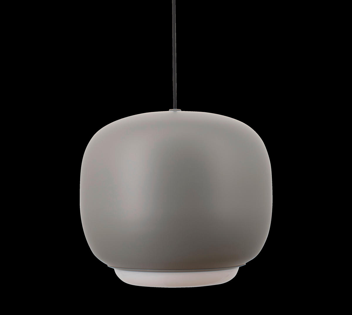 LED-HÄNGELEUCHTE Positano 30/30/26,3 cm  - Grau, Design, Kunststoff/Metall (30/30/26,3cm)