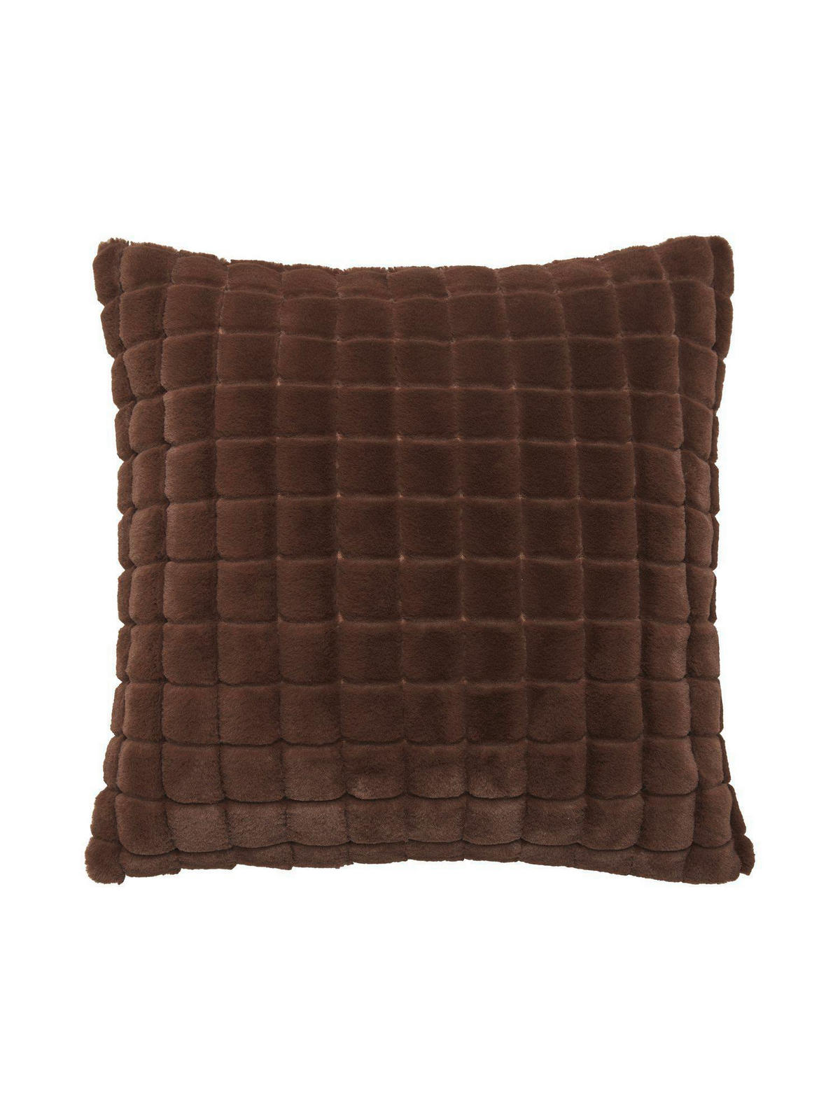KISSENHÜLLE Luna 50/50 cm  - Braun, Basics, Textil (50/50cm)