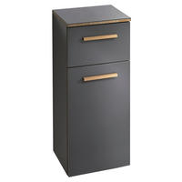 UNTERSCHRANK 30/72/33 cm   - Eichefarben/Grau, KONVENTIONELL, Holzwerkstoff (30/72/33cm) - Xora
