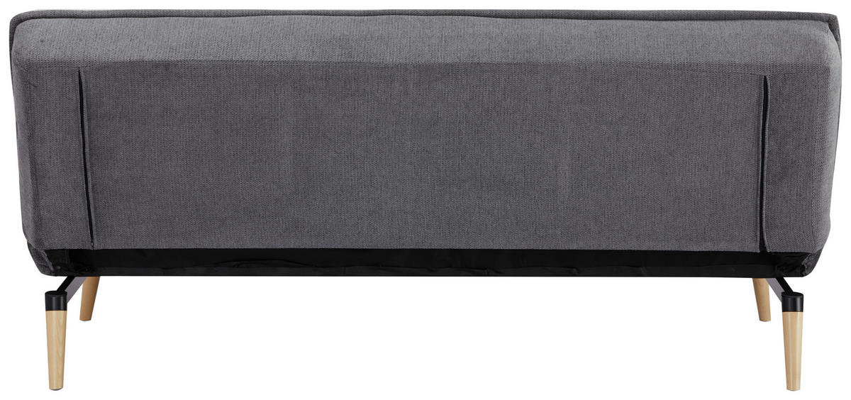 SCHLAFSOFA in Webstoff Grau  - Naturfarben/Grau, Modern, Holz/Textil (188/84/87cm) - MID.YOU