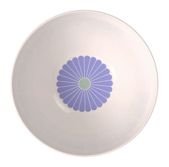SALATSCHÜSSEL  Fleur Couleur  - Salbeigrün/Weiß, MODERN, Keramik (24/12cm) - Villeroy & Boch