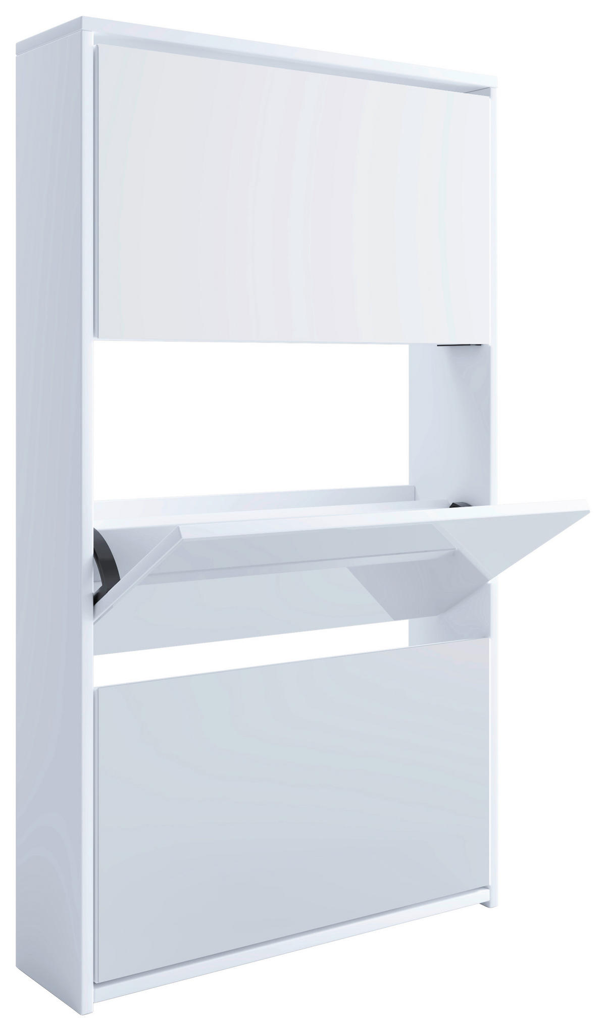 SCHUHKIPPER  in 63/111,6/17 cm  - Weiß, KONVENTIONELL, Holzwerkstoff (63/111,6/17cm) - MID.YOU