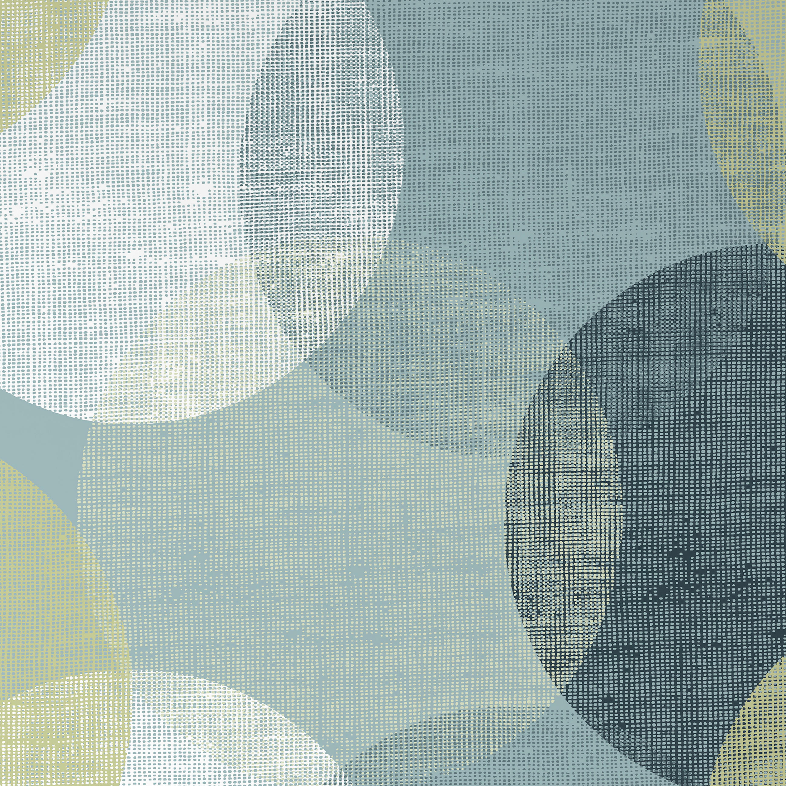 Thumbnail - Esposa Bettwäsche, Türkis, Textil, Kreise, 200x200 cm, Oeko-Tex® Standard 100, Oeko-Tex® Made IN Green, pflegeleicht, ha...