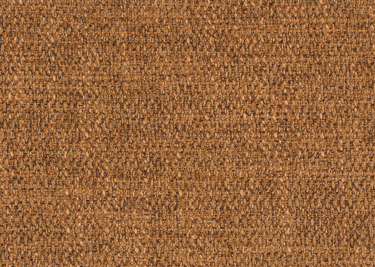 ECKSOFA in Chenille Honig  - Honig, Design, Textil/Metall (277/235cm)