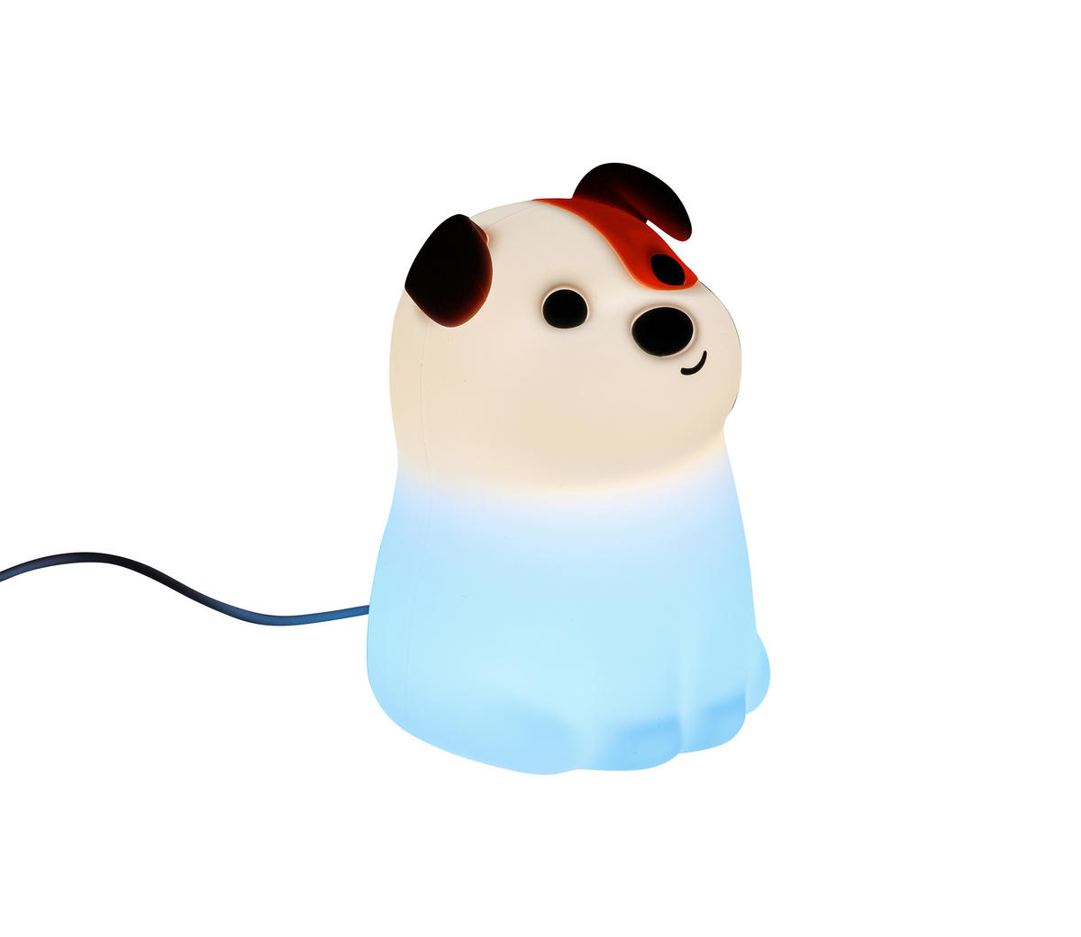 NOČNÉ SVETLO, 9,2/13,8/11,5 cm - biela, Trend, plast (9,2/13,8/11,5cm) - Novel