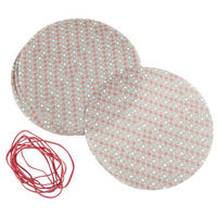 FEDŐSZETT   - barna/piros, Basics, papír (16cm) - Dr.Oetker