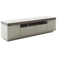 TV-ELEMENT Grau, Eichefarben  210/58/50 cm  - Eichefarben/Grau, Design, Holzwerkstoff/Metall (210/58/50cm) - Novel