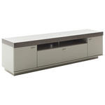 TV-ELEMENT Grau, Eichefarben  210/58/50 cm  - Eichefarben/Grau, Design, Holzwerkstoff/Metall (210/58/50cm) - Novel
