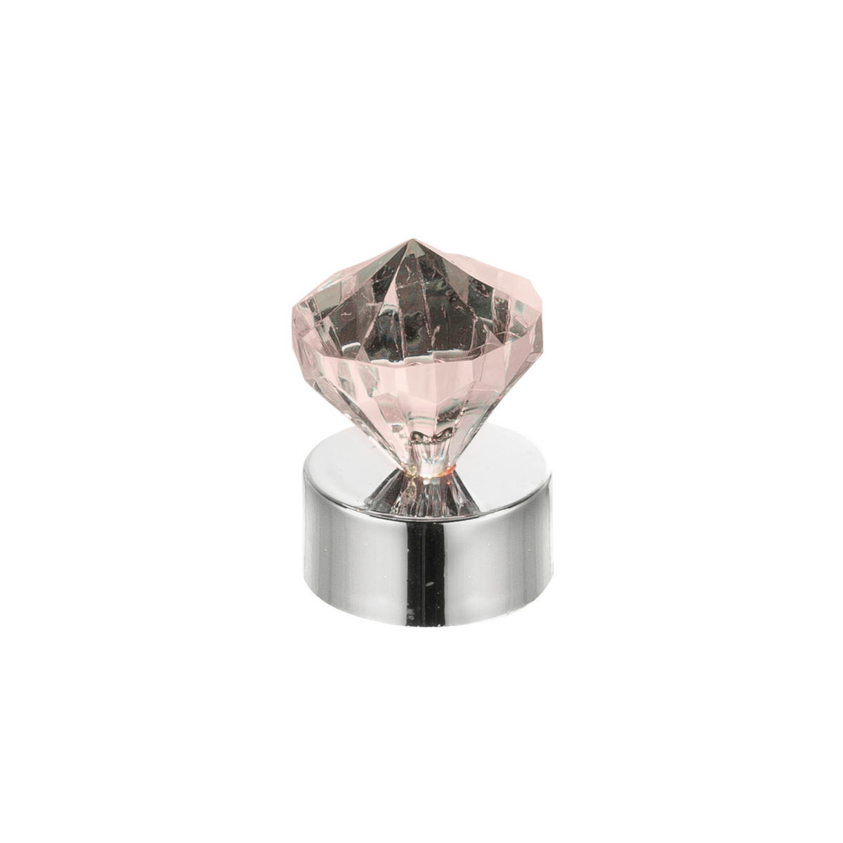 LED-BORDSLAMPA 9/4,2 cm   - lila/klar, Basics, plast (9/4,2cm)