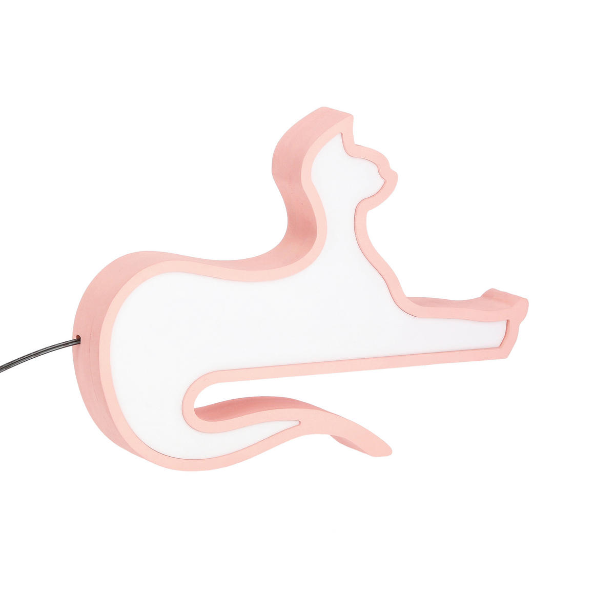 BORDSLAMPA FÖR BARN - pink, Basics, trämaterial/plast (28.5/3.5/20.5cm)