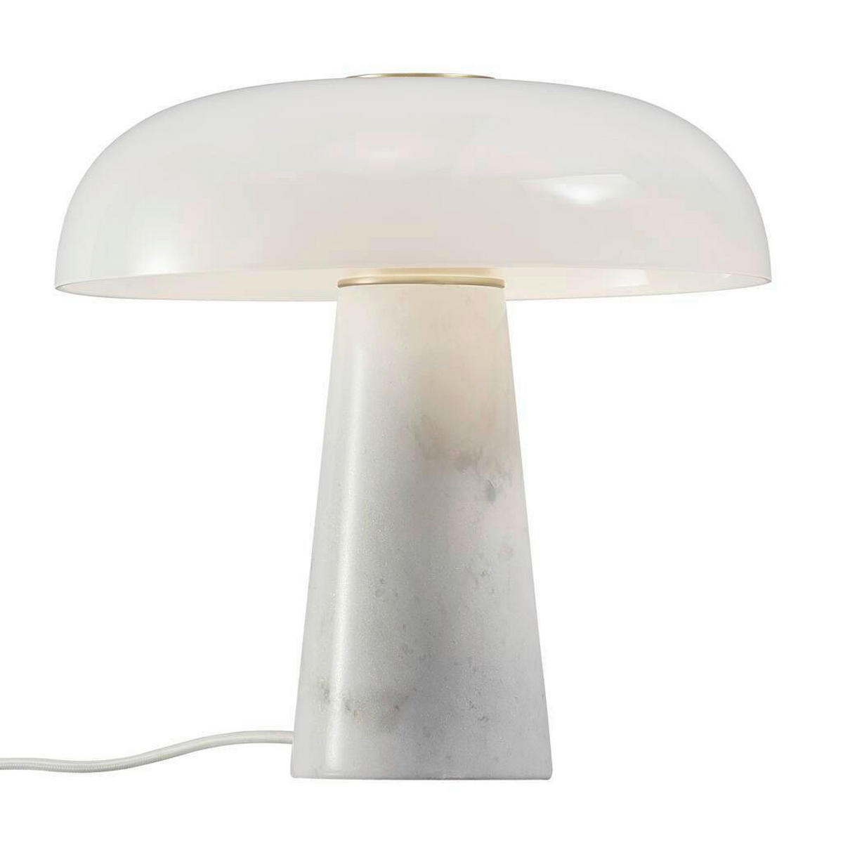Tischleuchte aus Marmor in Gra 32/32 cm   - Grau, Design, Stein (32/32cm) - Nordlux