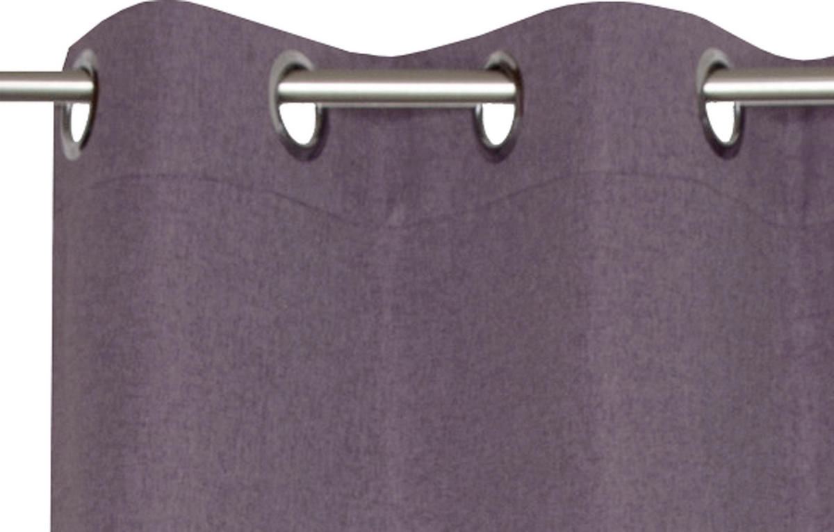ÖSENVORHANG blickdicht  - Lila, Basics, Textil (140/250cm) - Esprit