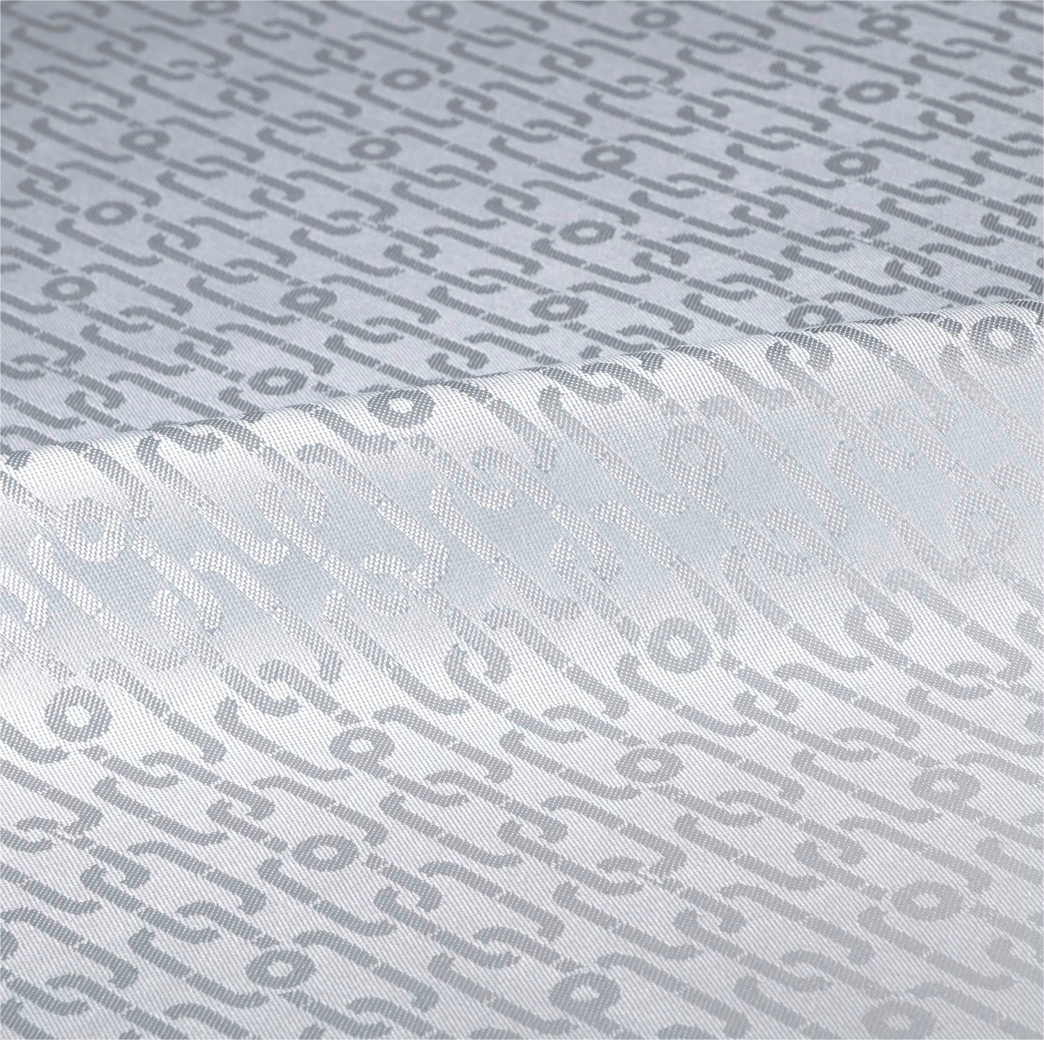 TISCHDECKE Chains 140/190 cm  - Silberfarben, Design, Textil (140/190cm) - Joop!