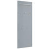 GARDEROBENPANEEL  in 60/170/10 cm  - Grau, Design, Glas/Holzwerkstoff (60/170/10cm)