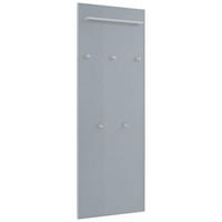 GARDEROBNI PANEL - siva, Design, steklo/leseni material (60/170/10cm) - Novel