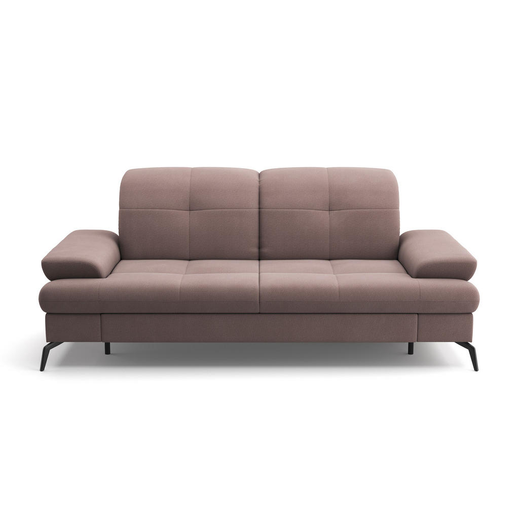 Thumbnail - Sit & More 2,5-Sitzer, Taupe, Textil, 202x90x122 cm, Goldenes M, Oeko-Tex® Standard 100, Made in Europe, DGM-Klimapakt, ...