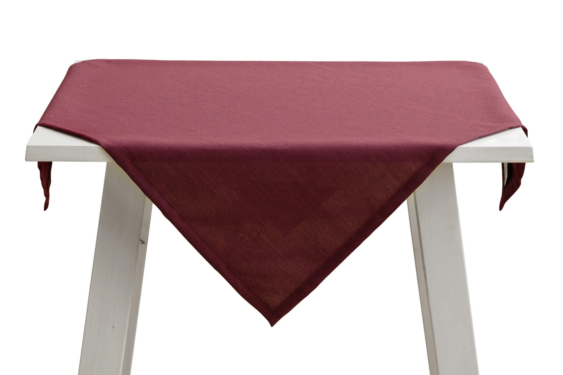 TISCHDECKE 85/85 cm  - Rot, Basics, Textil (85/85cm)