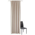FERTIGVORHANG LUNA blickdicht 140/245 cm   - Beige, KONVENTIONELL, Textil (140/245cm) - Dieter Knoll