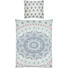 BETTWÄSCHE Blau, Weiß 135/200 cm - Blau/Weiß, Design, Textil (135/200cm) - Ambiente
