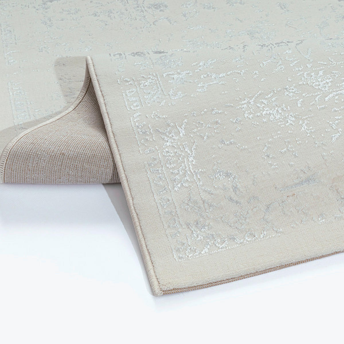 WEBTEPPICH  Wohnzimmer 140/200 cm Creation Creme rechteckig  - Creme, Basics, Textil (140/200cm) - Novel