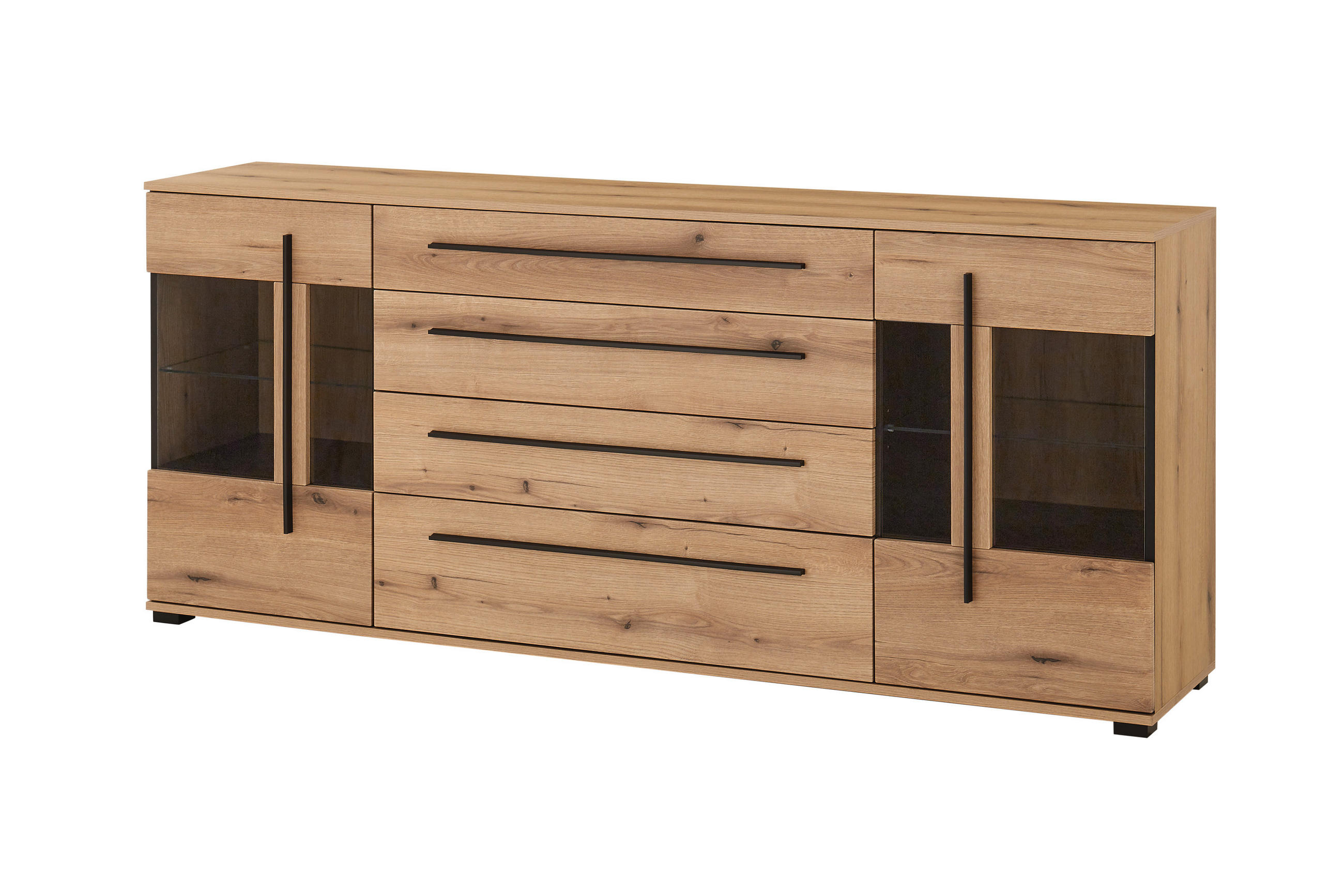 Livetastic Sideboard Eiche 200x86x42 cm