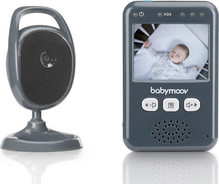 BABY VIDEO MONITOR   - tamno siva, Basics, plastika (26/8/21cm) - Babymoov