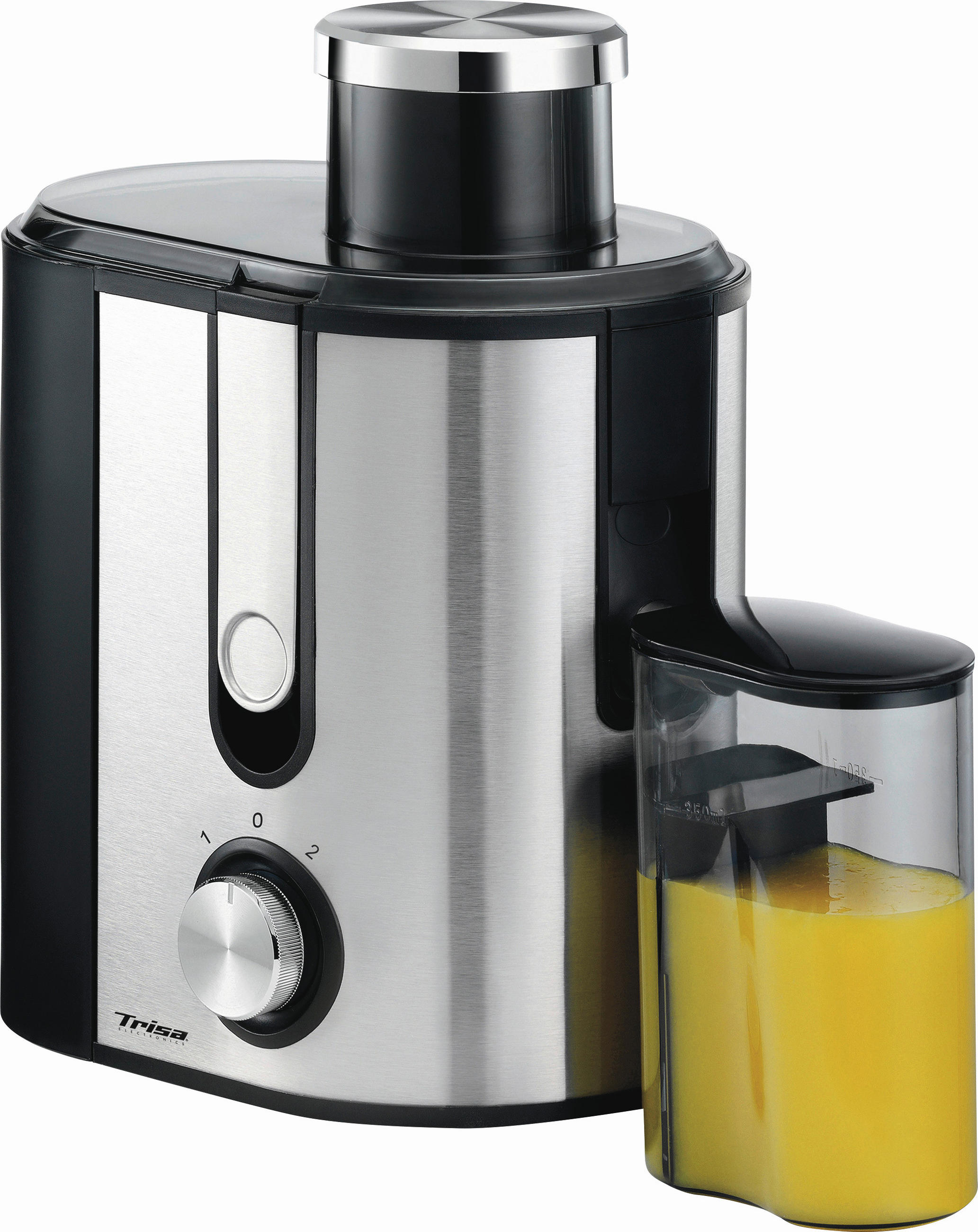 ENTSAFTER  - Silberfarben/Schwarz, Design, Kunststoff/Metall (23.5/15.5/27cm) - Trisa Electronics