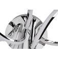 LED-DECKENLEUCHTE 58/22 cm   - Silberfarben, Trend, Kunststoff/Metall (58/22cm) - Novel